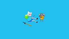 Blue background the elder scrolls v skyrim minimalistic digital 