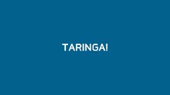Blue background website Taringa