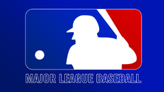 Blue baseball mlb logos