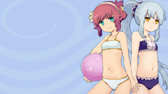 Blue bikini Made some