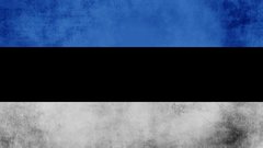 Blue black white Flags