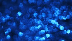 Blue bokeh