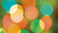 Blue bright Blur circles blurry bulb blurred beams