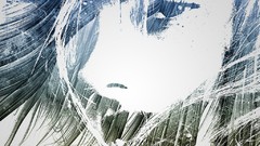 Blue brush paintings grunge Alex Cherry vhm alex Minerva