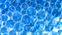 Blue bubbles