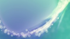 Blue bubbles multicolor