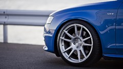 Blue cars avant Audi S4