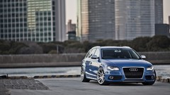 Blue cars avant Audi S4