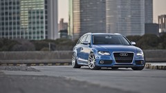 Blue cars avant Audi S4