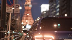 Blue cars avant Audi S4