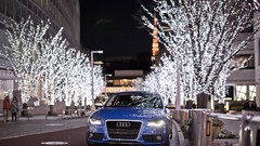 Blue cars avant Audi S4