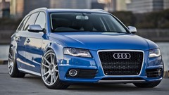 Blue cars avant Audi S4