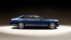 Blue cars Bentley Mulsanne