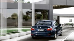 Blue cars BMW series