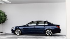 Blue cars BMW series