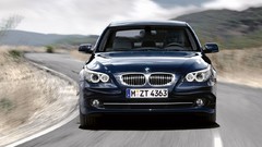 Blue cars BMW series