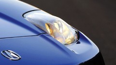 Blue cars close-up Acura headlights vehicles acura nsx front 