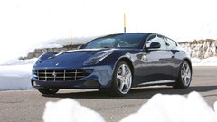 Blue cars Ferrari Ferrari FF