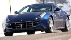 Blue cars Ferrari Ferrari FF