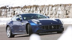 Blue cars Ferrari Ferrari FF