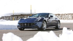 Blue cars Ferrari Ferrari FF