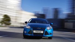Blue cars ford focus