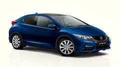 Blue cars Honda civic EU