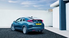 Blue cars Honda civic EU