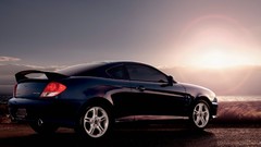 Blue cars Hyundai Hyundai Coupé Hyundai Tiburon