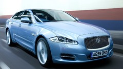 Blue cars jaguar Jaguar XJ
