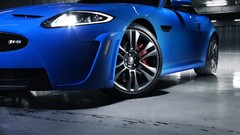 Blue cars Jaguar XKR Jaguar XKR-S