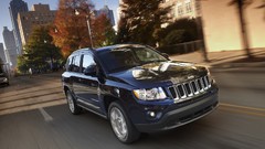 Blue cars jeep Jeep Compass