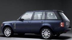 Blue cars Land Rover Range Rover