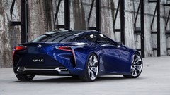Blue cars Lexus