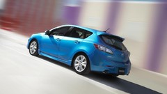 Blue cars Mazda Hatchback