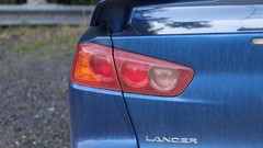 Blue cars Mitsubishi Lancer vehicles Evo X Mitsubishi Lancer 