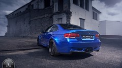 Blue cars static bmw m3 alpha