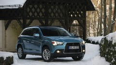 Blue cars SUV Mitsubishi Mitsubishi ASX