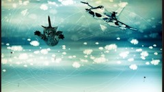 Blue cats military artwork digital art vectors fighter jets 