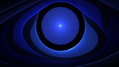 Blue circle eye abstract