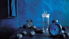 Blue clocks