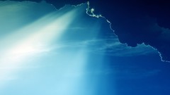 Blue clouds Landscapes nature