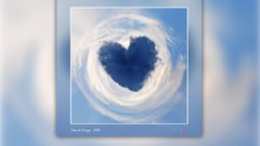 Blue clouds love Hearts