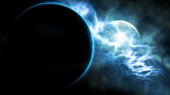 Blue clouds planets atmosphere