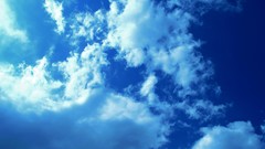 Blue clouds skies