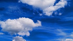 Blue clouds skyscapes