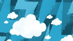 Blue clouds storm mangotangofox