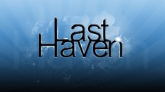 Blue clouds Typography Haven