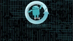 Blue dark design geek Tron android Legacy google tablet mod 