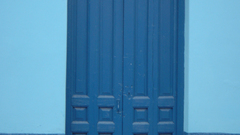 Blue door high